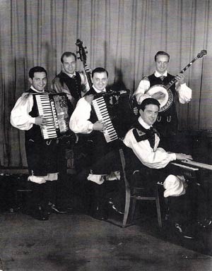 Frankie Yankovic band in the 1950's